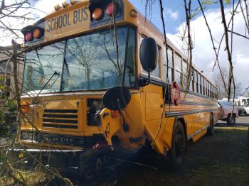  Salvage Blue Bird School Bus