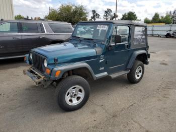  Salvage Jeep Wrangler