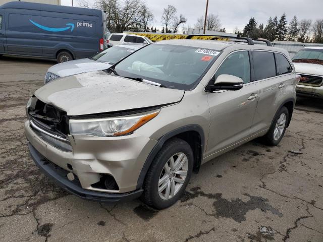  Salvage Toyota Highlander