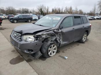  Salvage Toyota Highlander