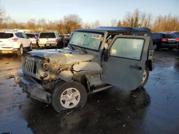  Salvage Jeep Wrangler