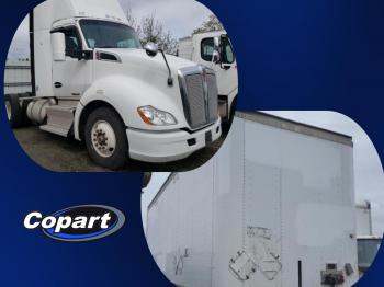  Salvage Kenworth Constructi