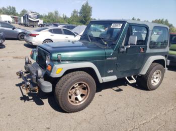  Salvage Jeep Wrangler