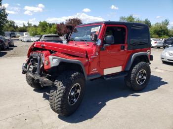  Salvage Jeep Wrangler