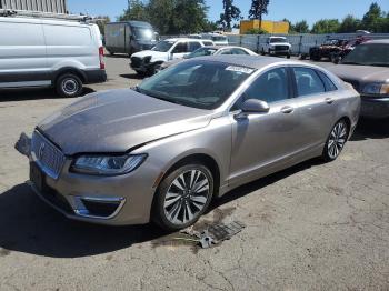  Salvage Lincoln MKZ