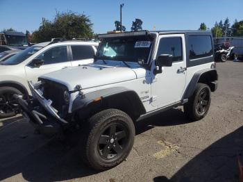 Salvage Jeep Wrangler