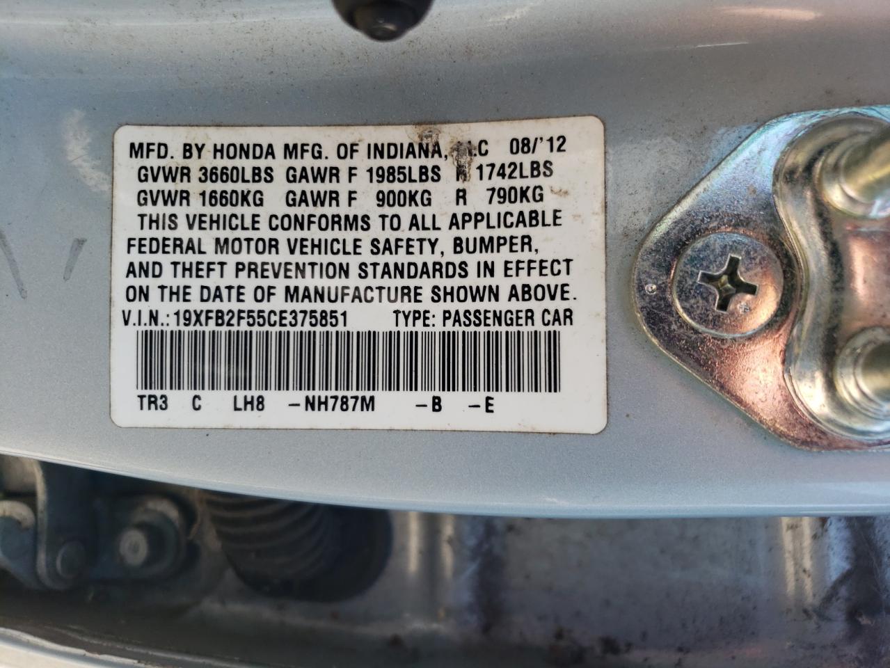 Honda Civic Lx Image 12