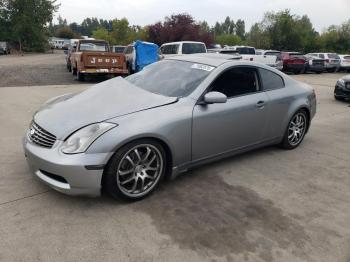  Salvage INFINITI G35
