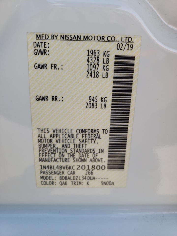 Nissan Altima S Image 10