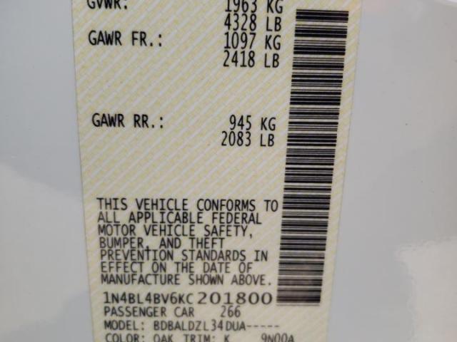 Nissan Altima S Image 10