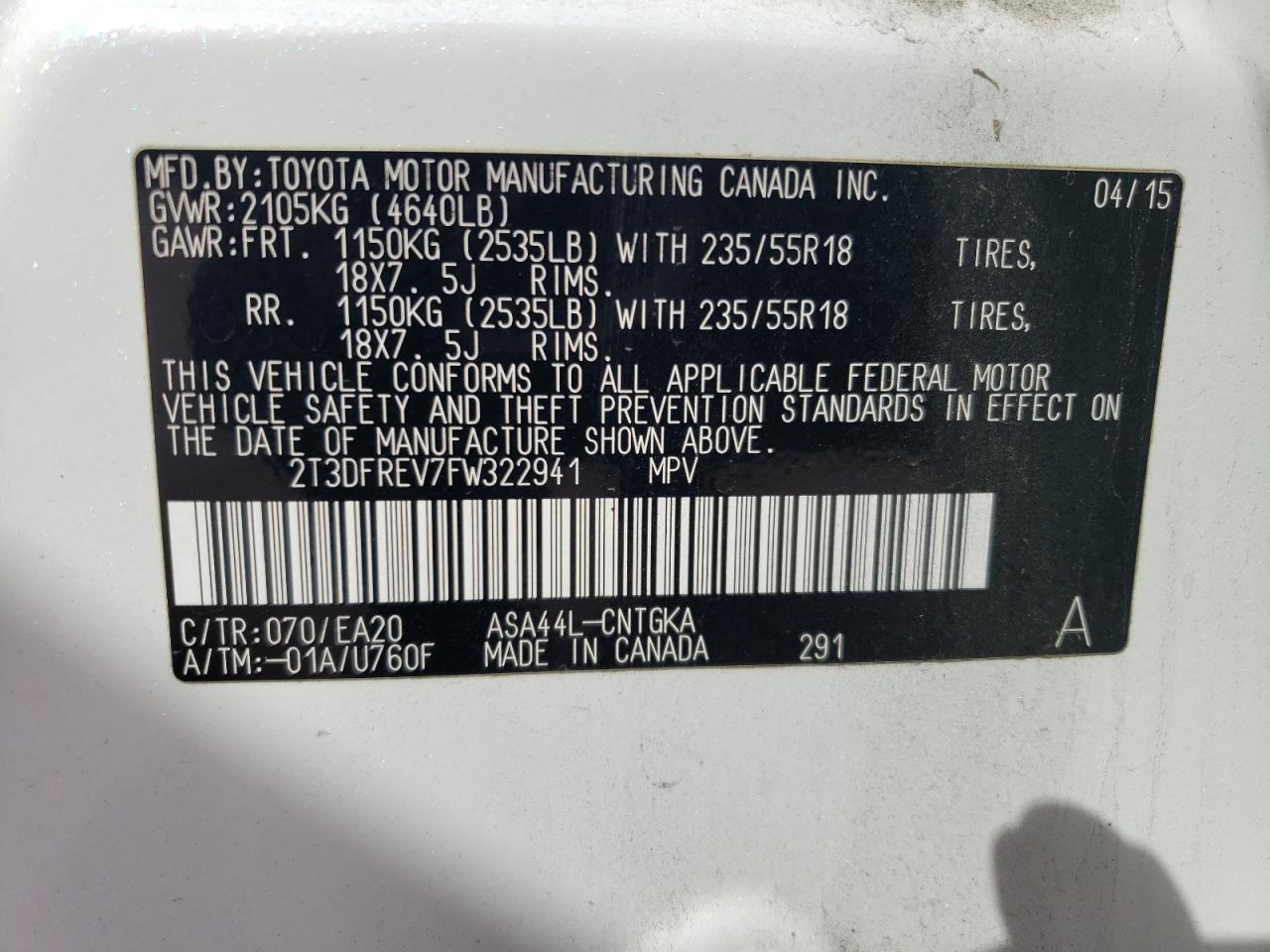 Toyota RAV4 Limited Image 12