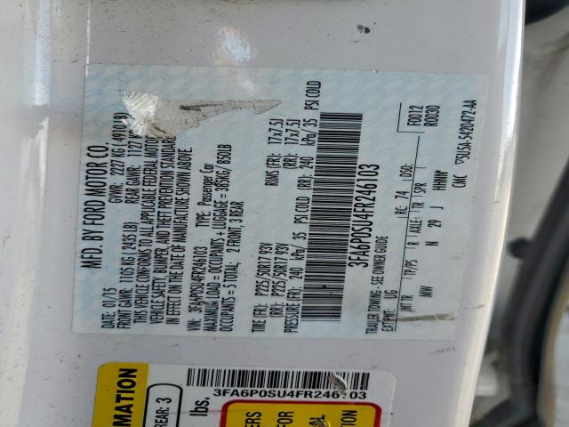 Ford Fusion Titanium Phev Image 12