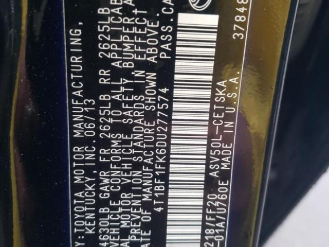 Toyota Camry L Image 10