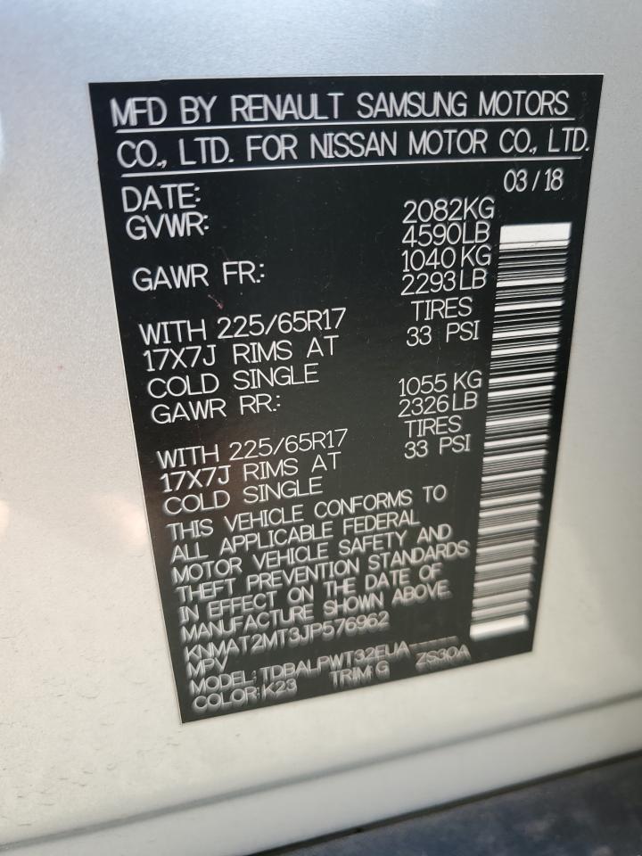 Nissan Rogue S Image 10