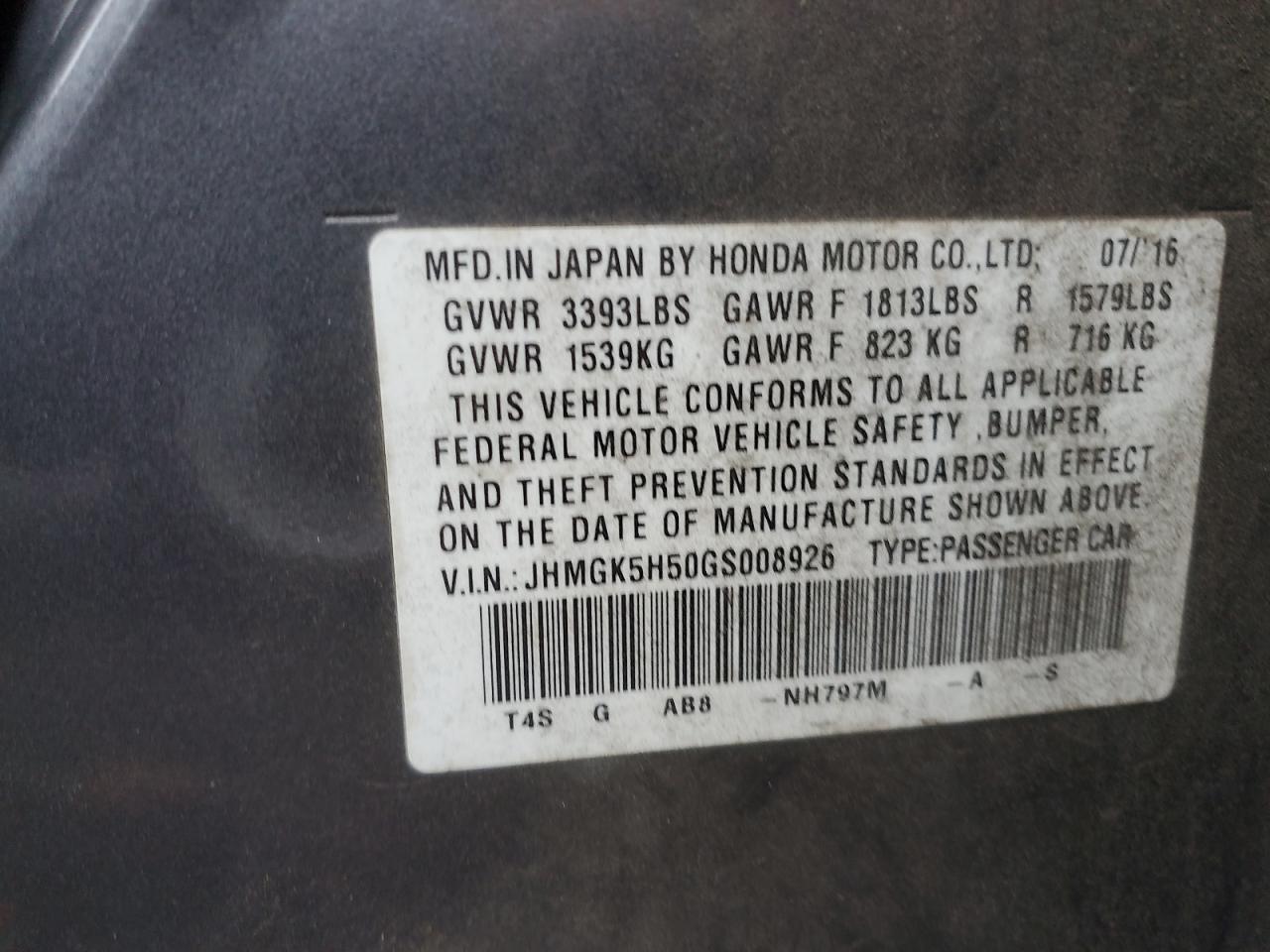 Honda Fit Lx Image 11