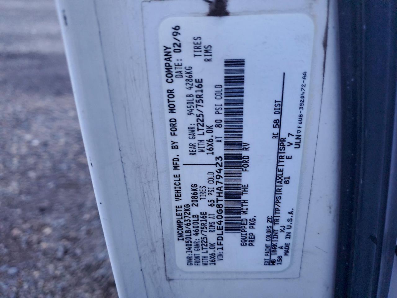 Ford Econoline E450 Super Duty Cutaway Van Rv Image 8