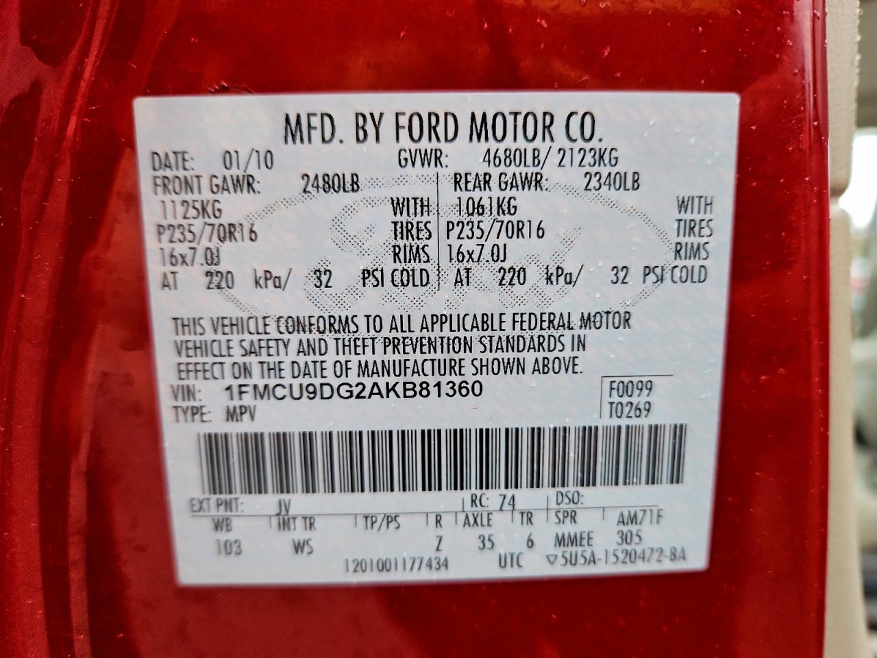 Ford Escape Xlt Image 12