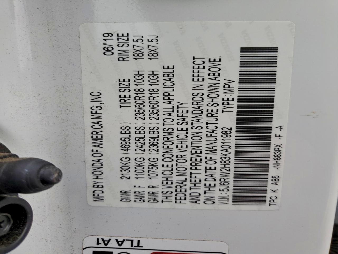 Honda Crv Exl Image 12