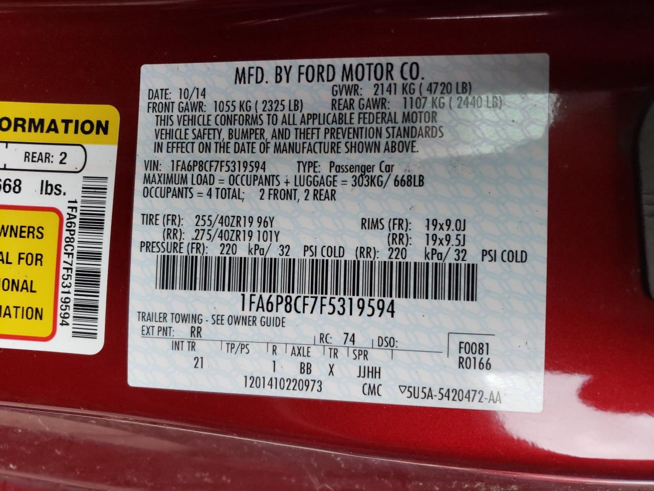 Ford Mustang Gt Image 10