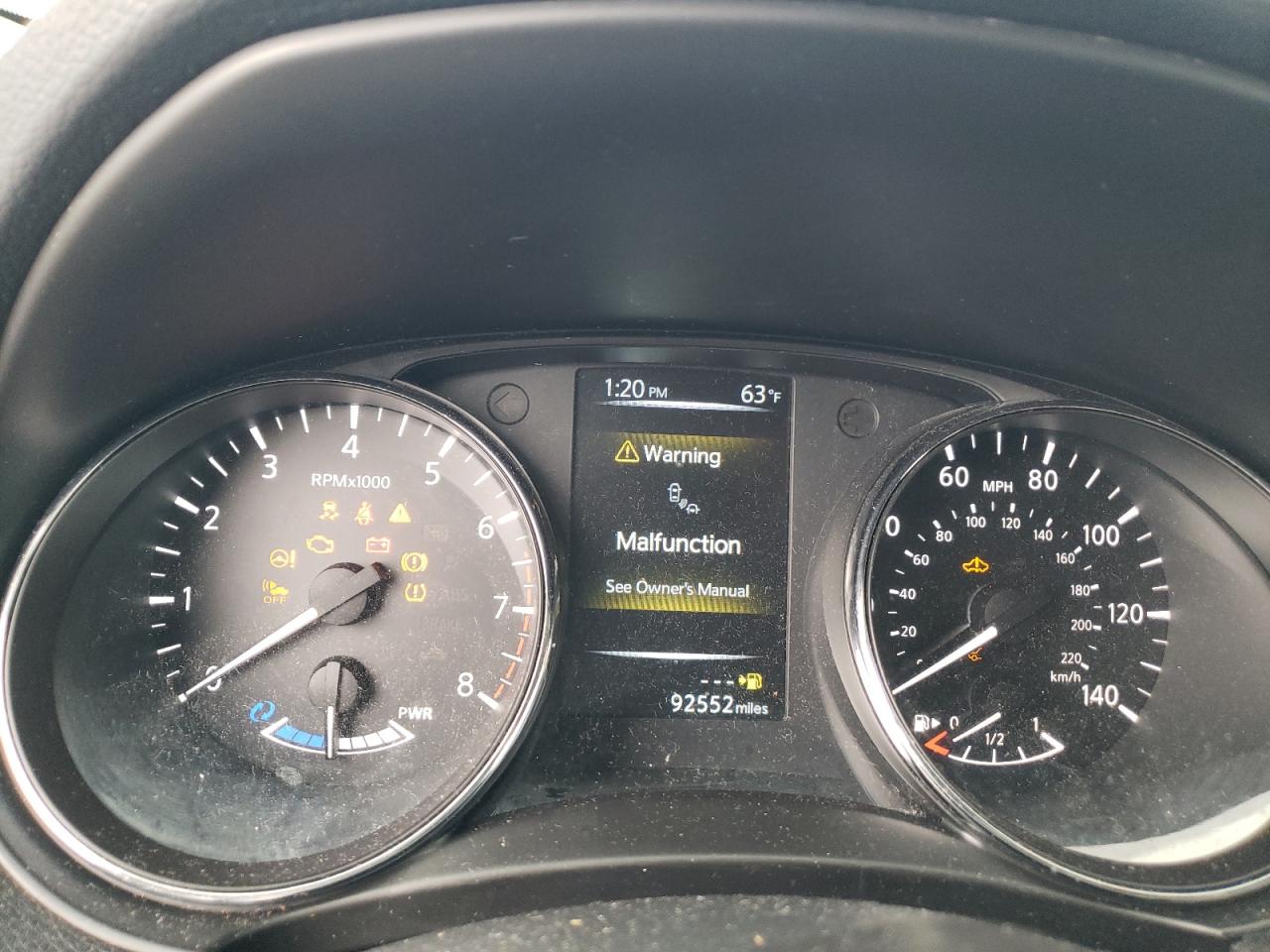 Nissan Rogue Sv Hybrid Image 8