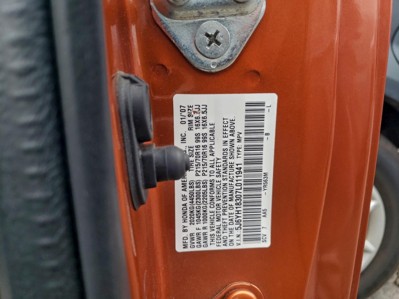 Honda Element Lx Image 12