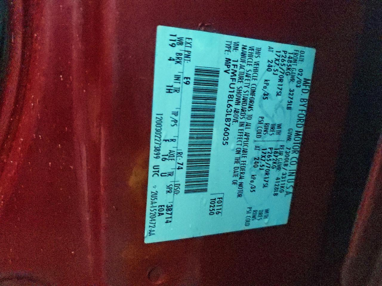 Ford Expedition Eddie Bauer Image 9