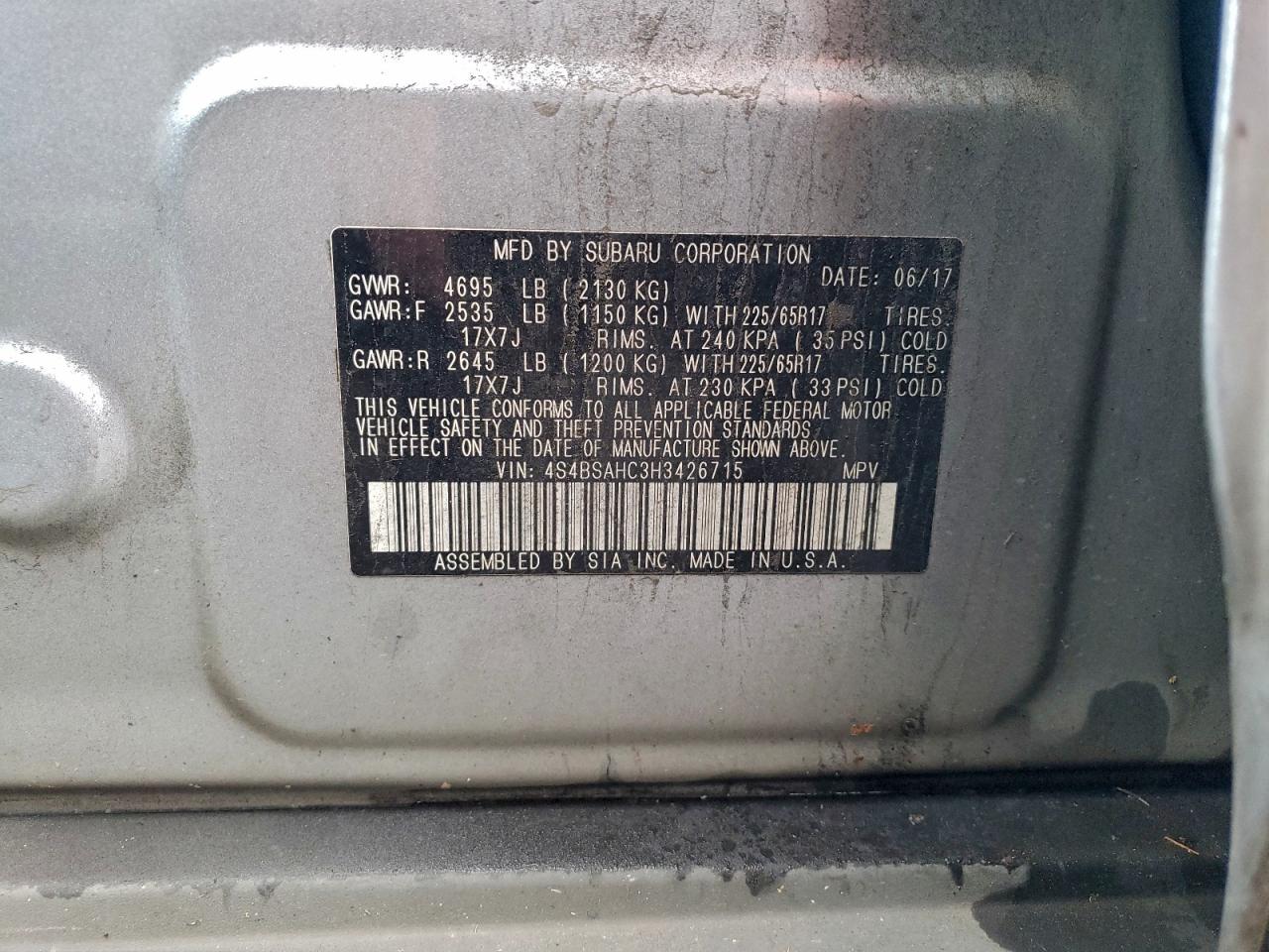 Subaru Outback 2.5i Premium Image 8