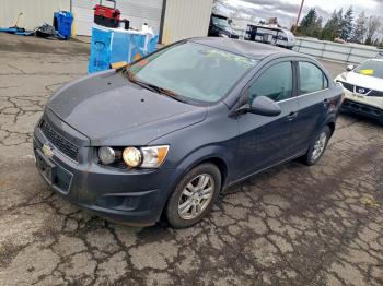  Salvage Chevrolet Sonic