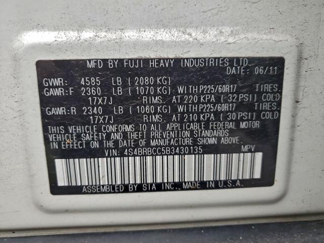 Subaru Outback 2.5i Premium Image 10