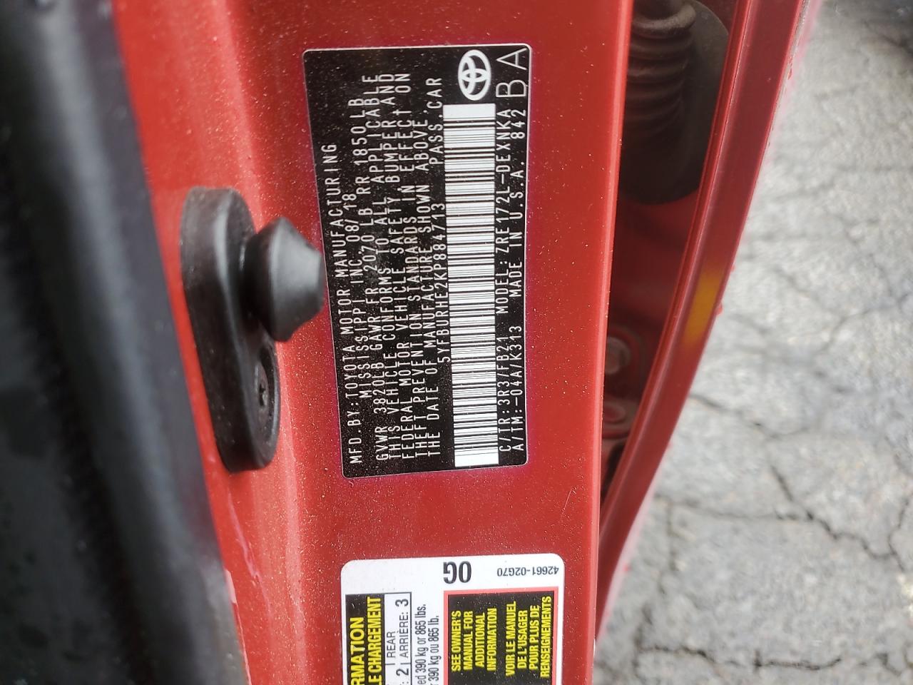 Toyota Corolla L Image 12