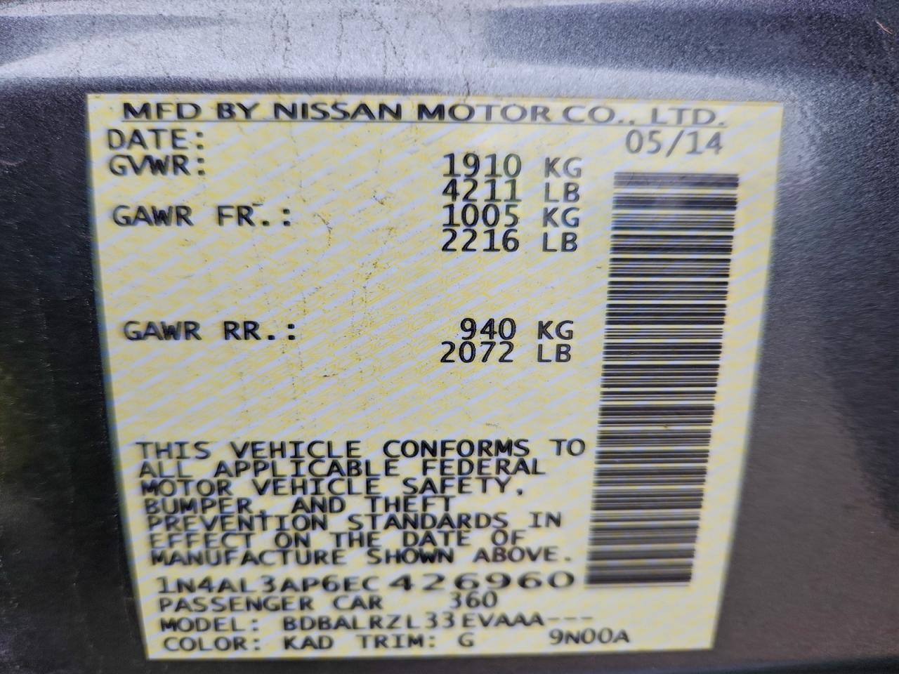 Nissan Altima 2.5 Image 10