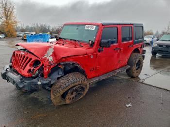  Salvage Jeep Wrangler
