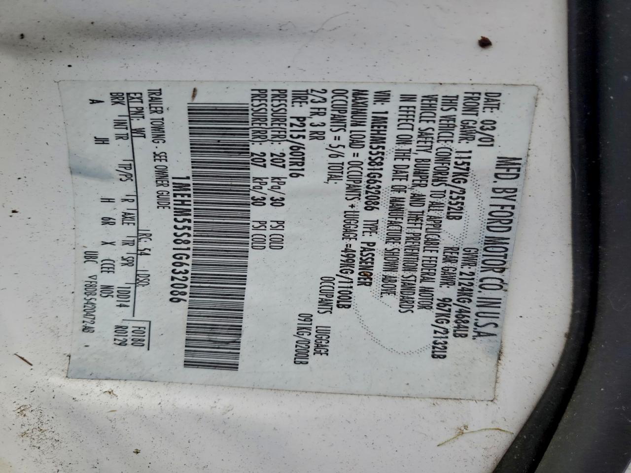 Mercury Sable Ls Premium Image 10