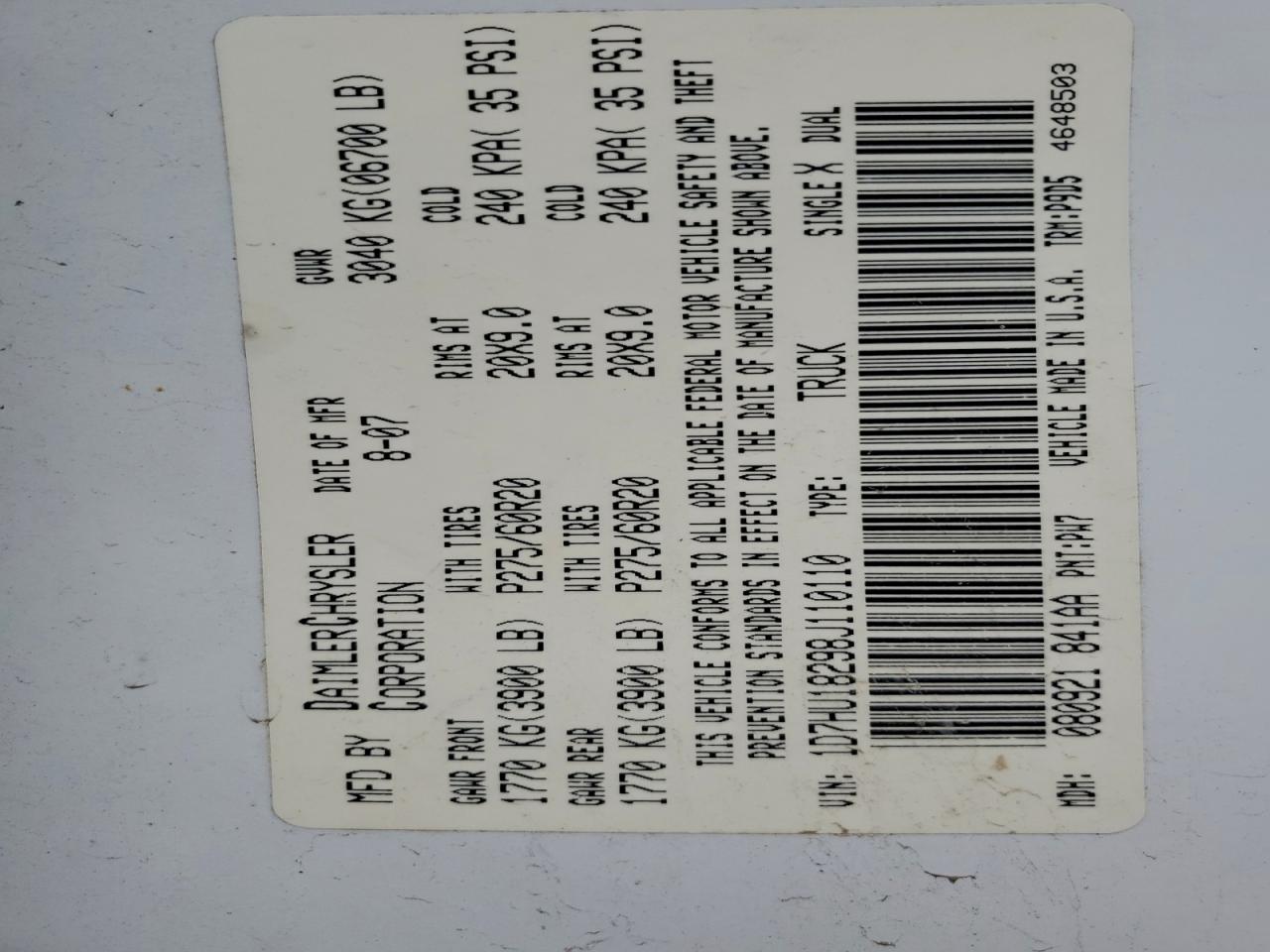 Dodge Ram 1500 St Image 10