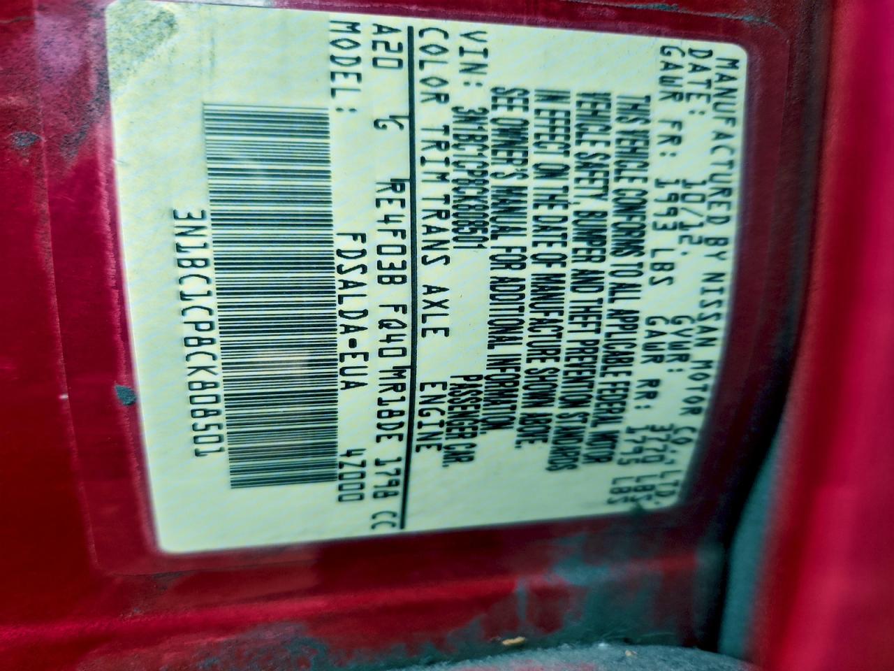 Nissan Versa S Image 9