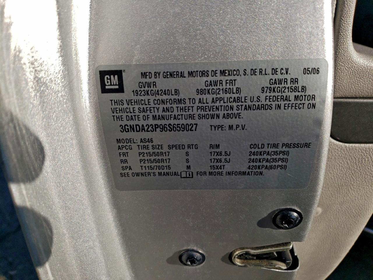 Chevrolet HHR Lt Image 9