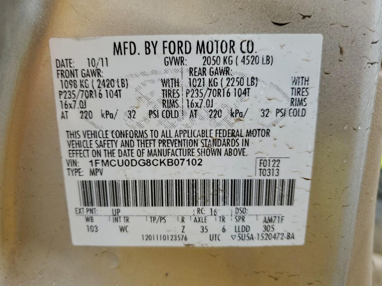 Ford Escape Xlt Image 4