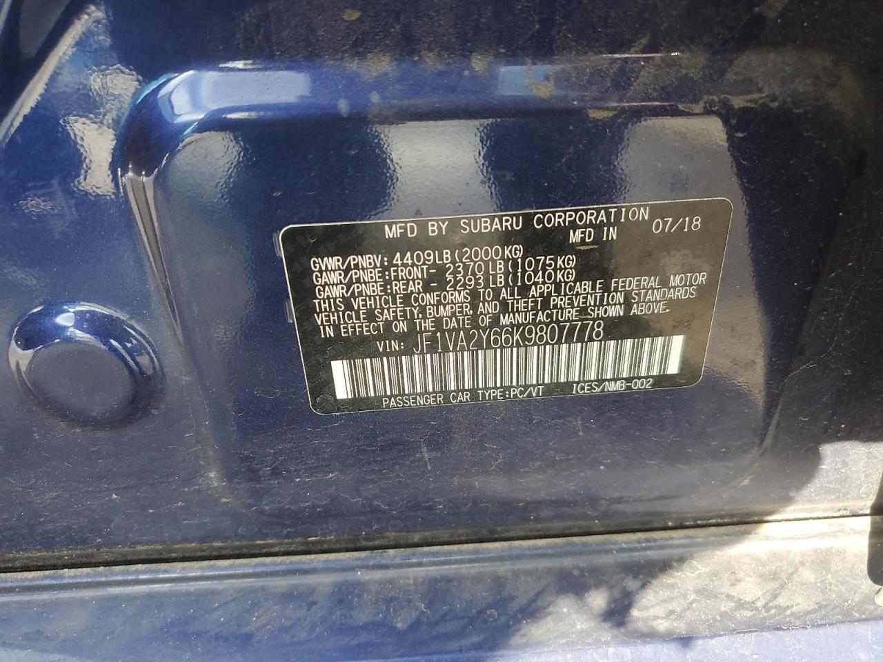 Subaru WRX Sti Limited Image 5