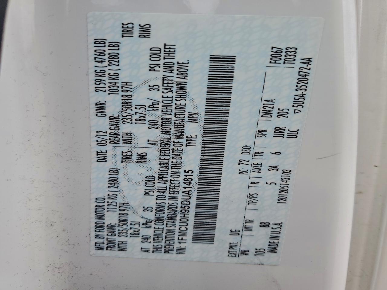 Ford Escape Sel Image 11