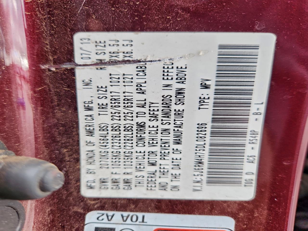 Honda Crv Exl Image 10